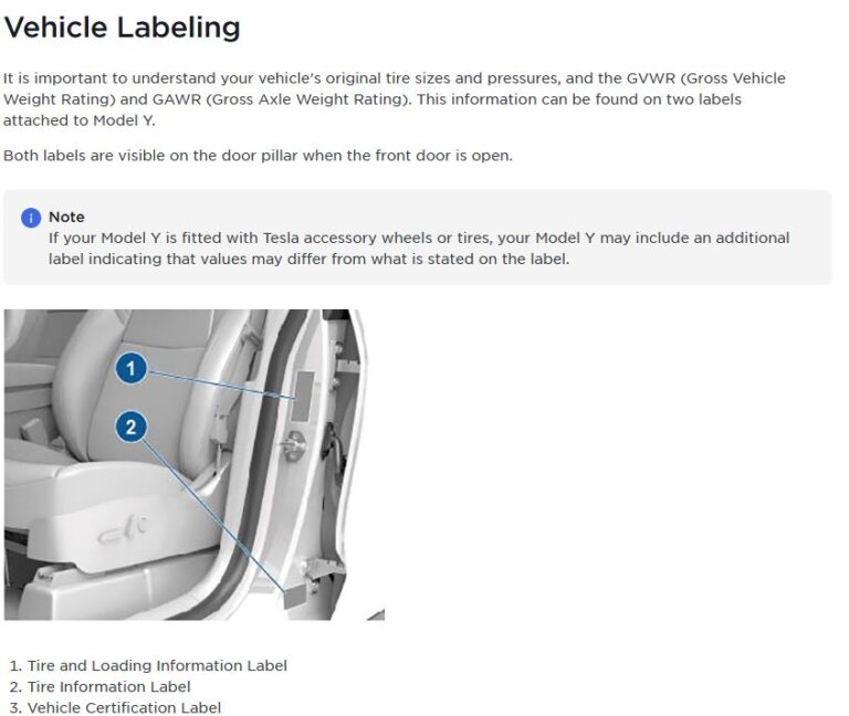 Tesla Model Y Specifications Tesla Model Y Wiki